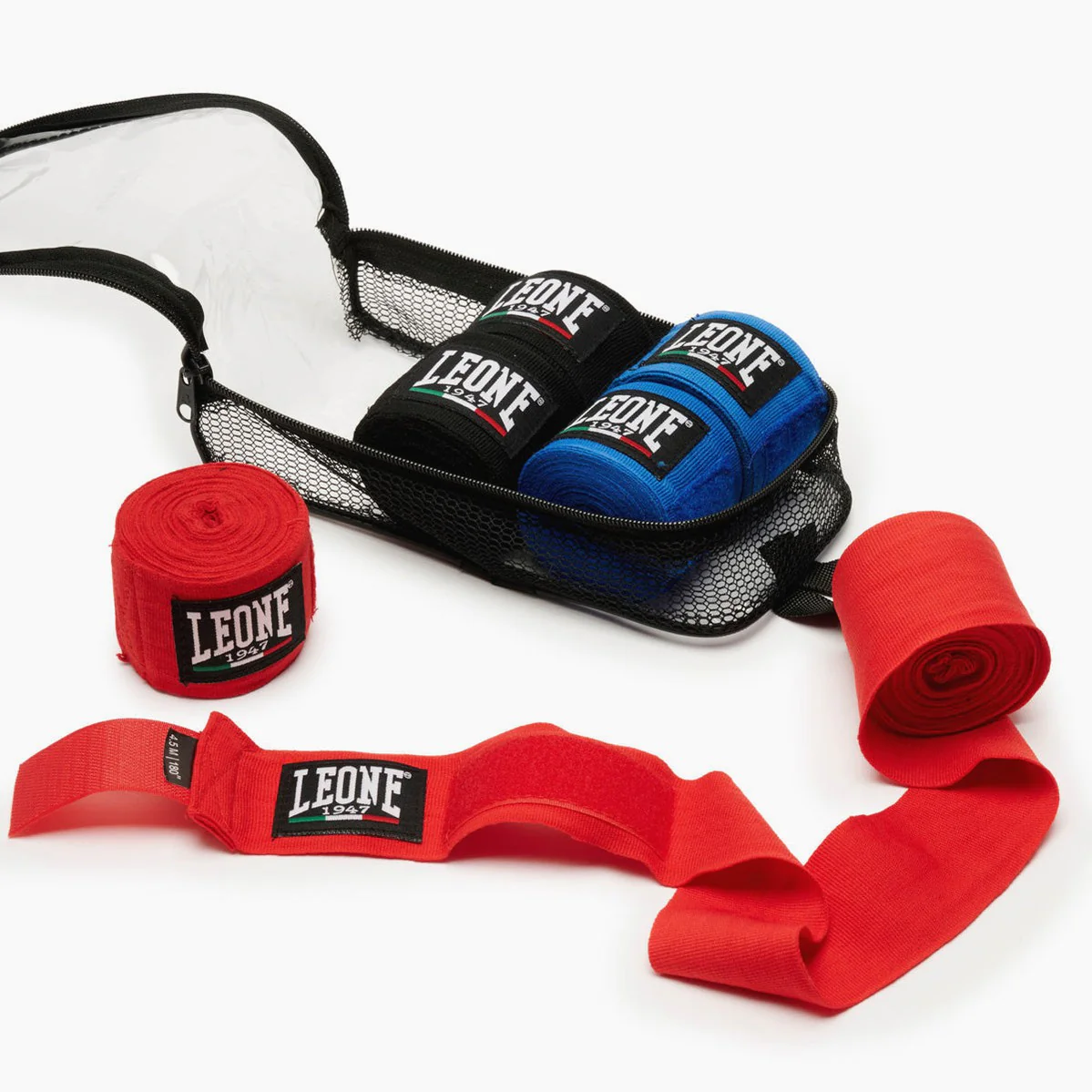 Bandaże bokserskie Leone 3 Pack AB705P - Image 7