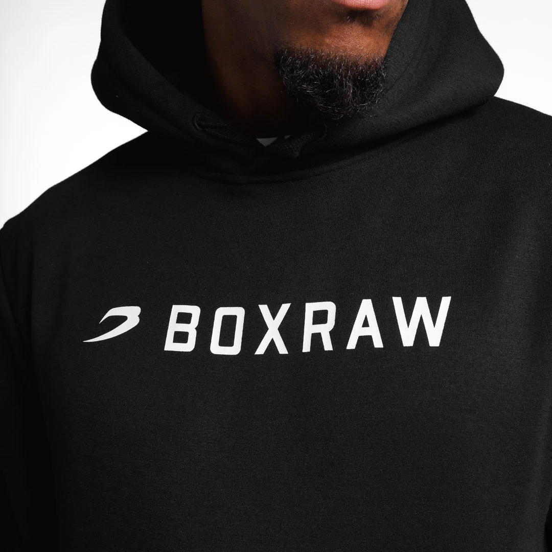 Bluza Boxraw A.B.C. z kapturem Czarna  - Image 8