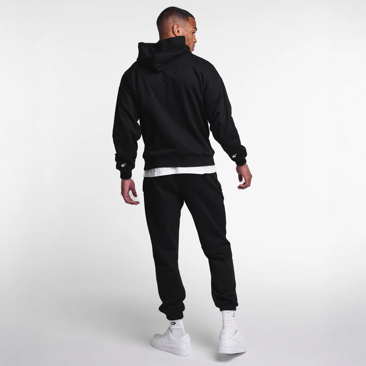 Bluza Boxraw East Street z kapturem Czarna  - Image 7