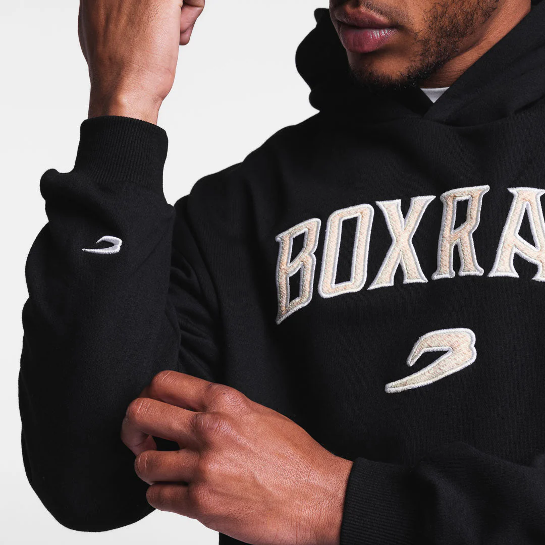 Bluza Boxraw East Street z kapturem Czarna  - Image 8
