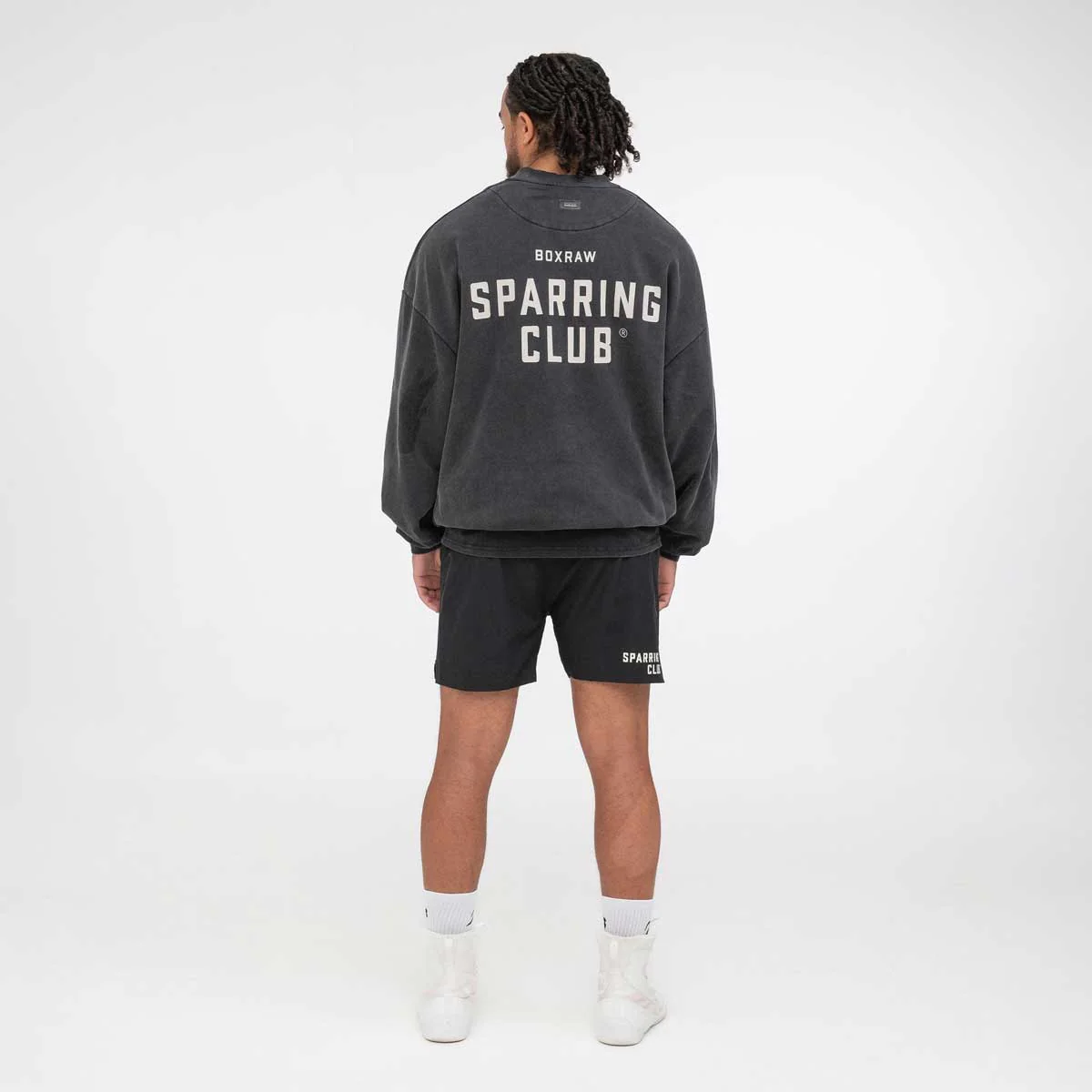 Bluza Boxraw Sparring Club Oversize Czarna  - Image 3