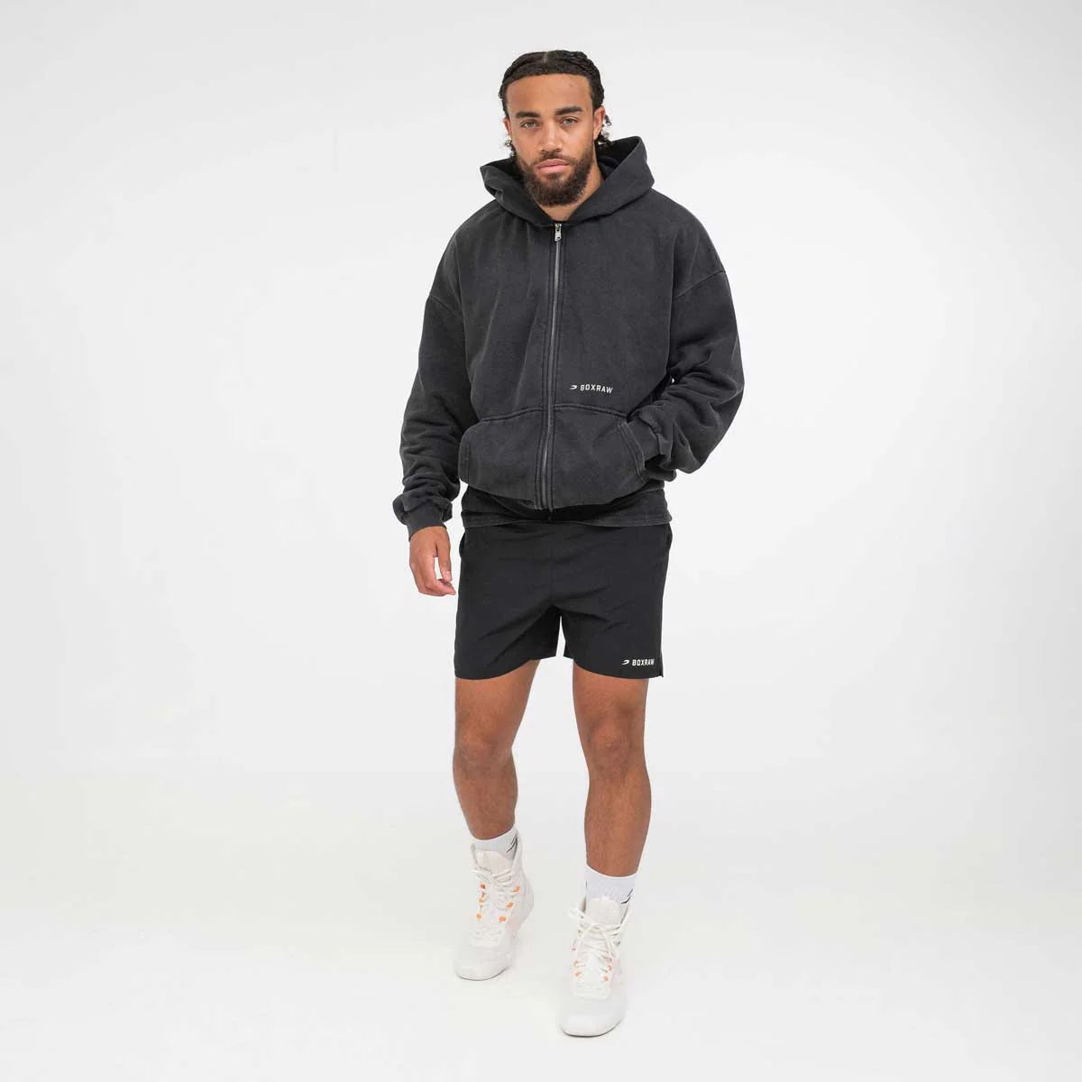 Bluza Boxraw Sparring Club Oversize z kapturem i zamkiem  - Image 3