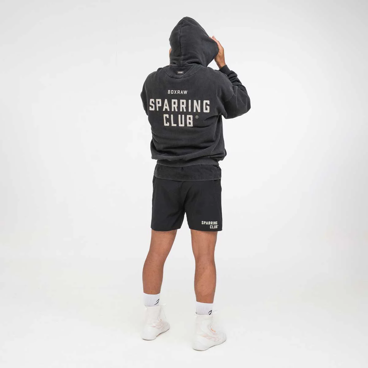 Bluza Boxraw Sparring Club Oversize z kapturem i zamkiem  - Image 5
