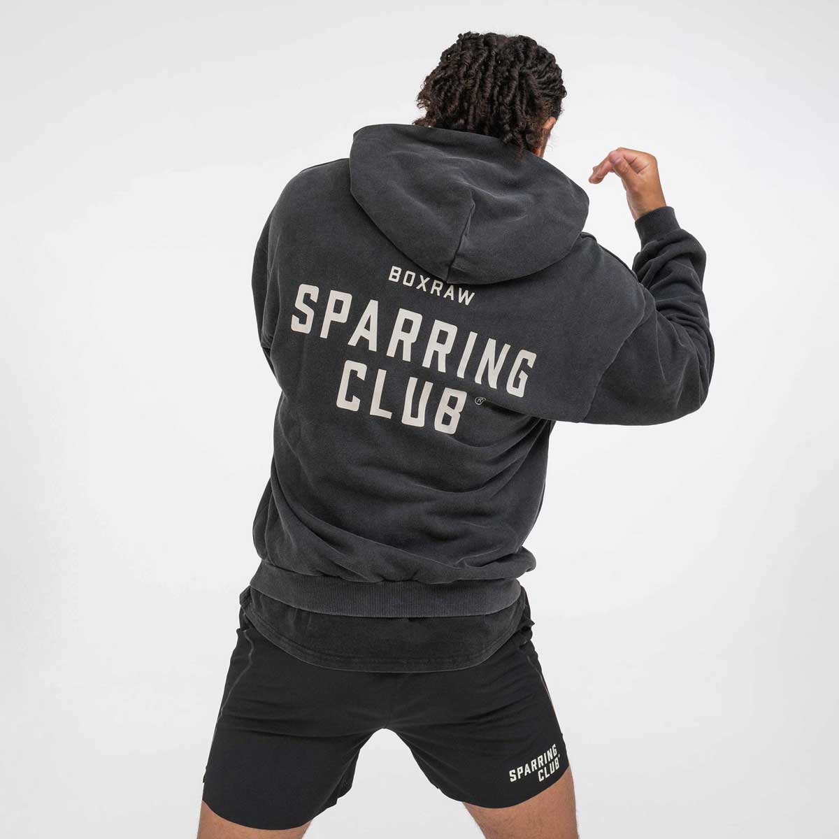 Bluza Boxraw Sparring Club Oversize z kapturem i zamkiem  - Image 6