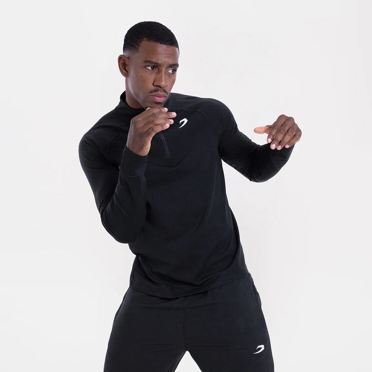 Bluza Boxraw Valdes z zamkiem Czarna  - Image 2