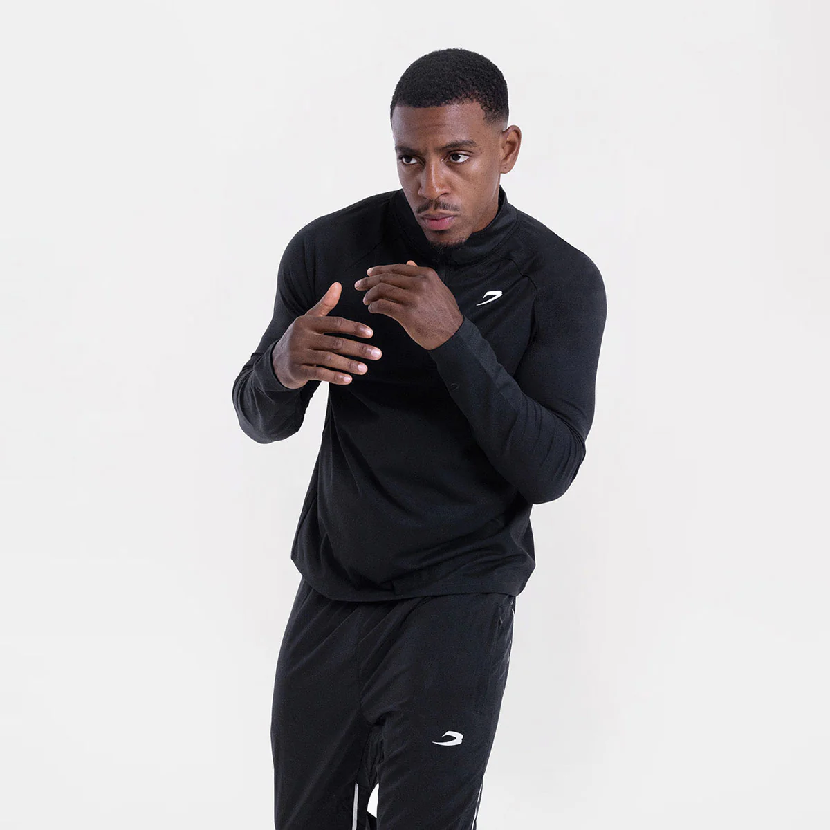 Bluza Boxraw Valdes z zamkiem Czarna  - Image 4