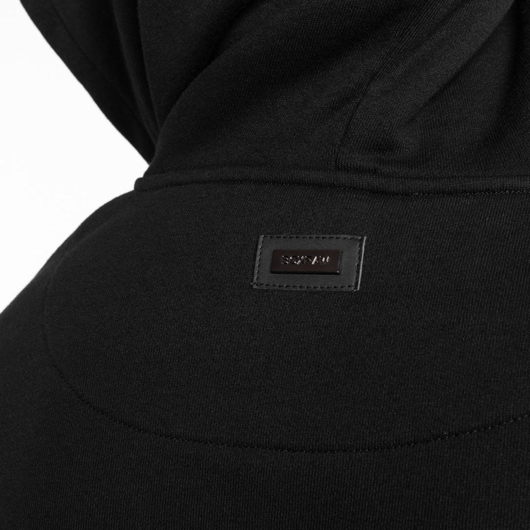 Bluza Boxraw We Don't Play Boxing oversize z kapturem Czarna  - Image 8