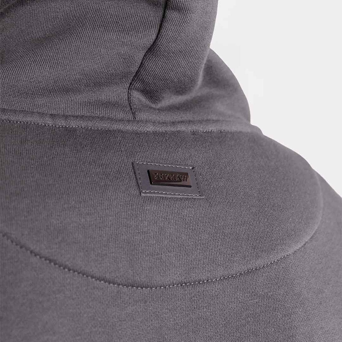 Bluza Boxraw We Don't Play Boxing oversize z kapturem Szaro-różowa  - Image 8