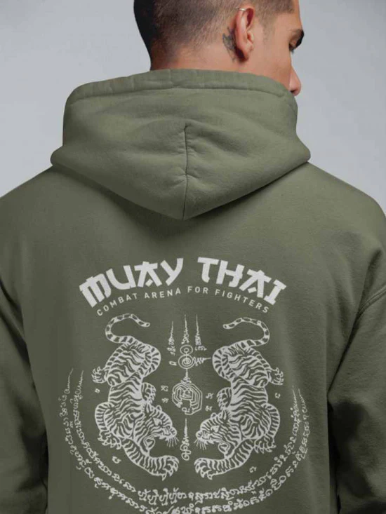 Bluza Combat Arena Muay Thai-gers z kapturem  - Image 4