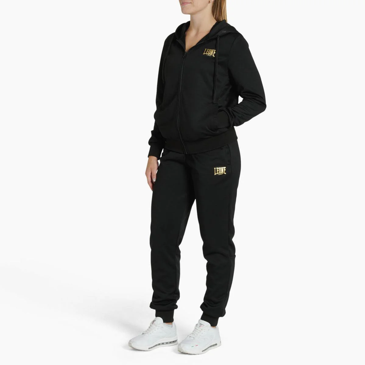 Bluza Kobieta Leone DNA z kapturem i zamkiem ABX730  - Image 3