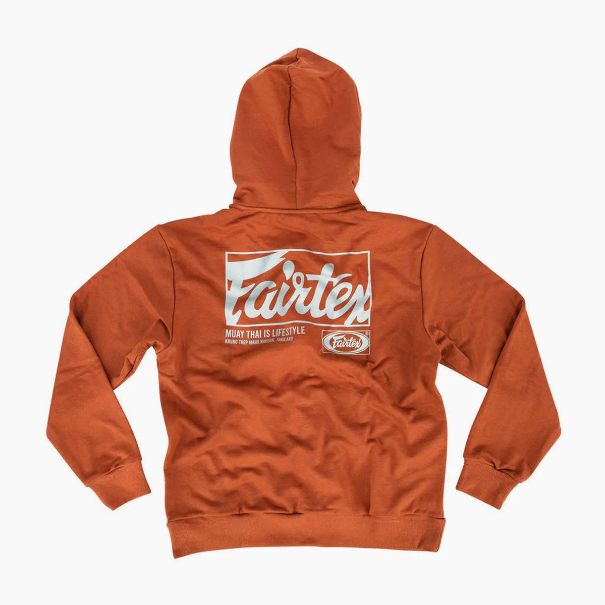 Bluza Fairtex FHS22 z kapturem Pomarańczowy  - Image 2