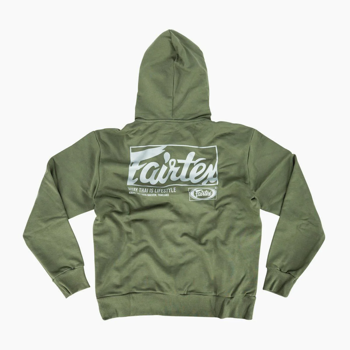Bluza Fairtex FHS22 z kapturem Zielona  - Image 2