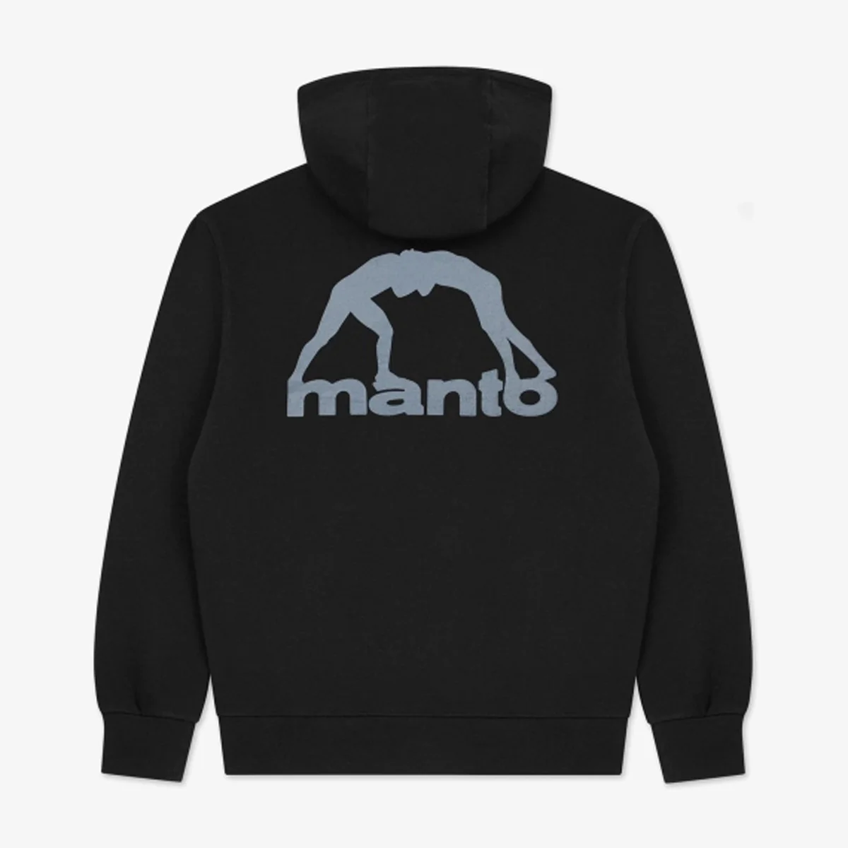 Bluza Manto Peaceful Violence z kapturem Czarna  - Image 2
