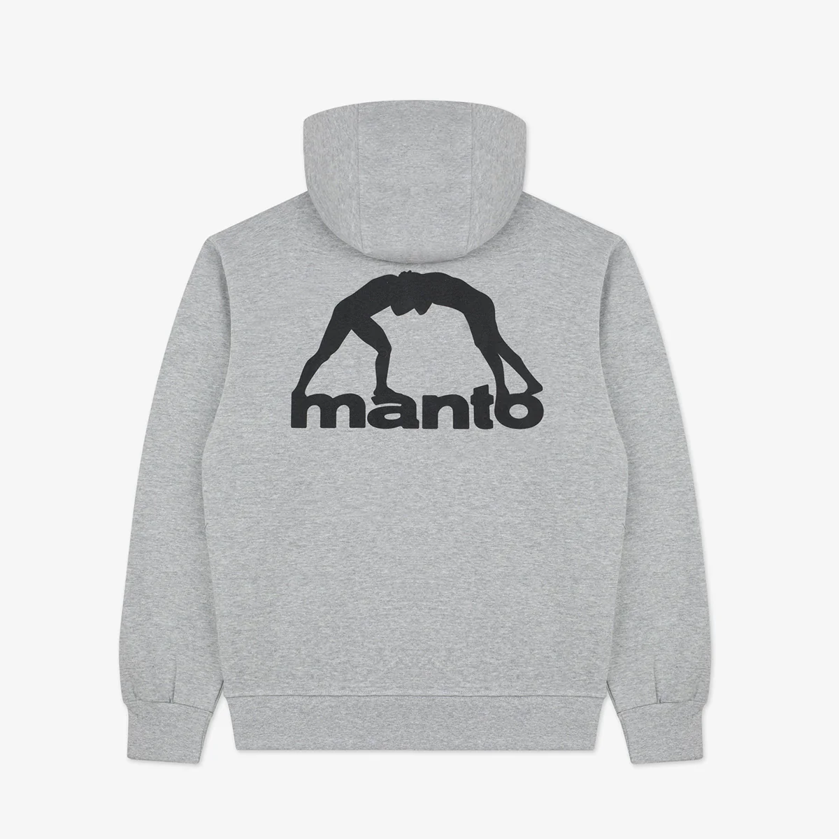 Bluza Manto Peaceful Violence z kapturem Szary  - Image 2
