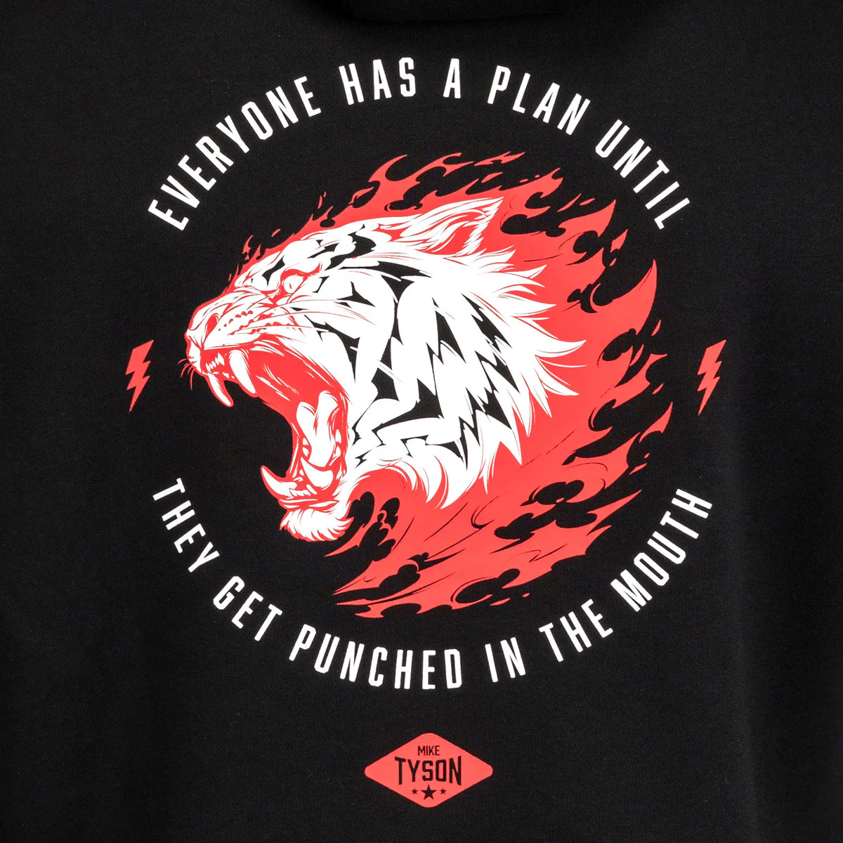 Bluza Venum x Mike Tyson Tiger z kapturem Czarna  - Image 9