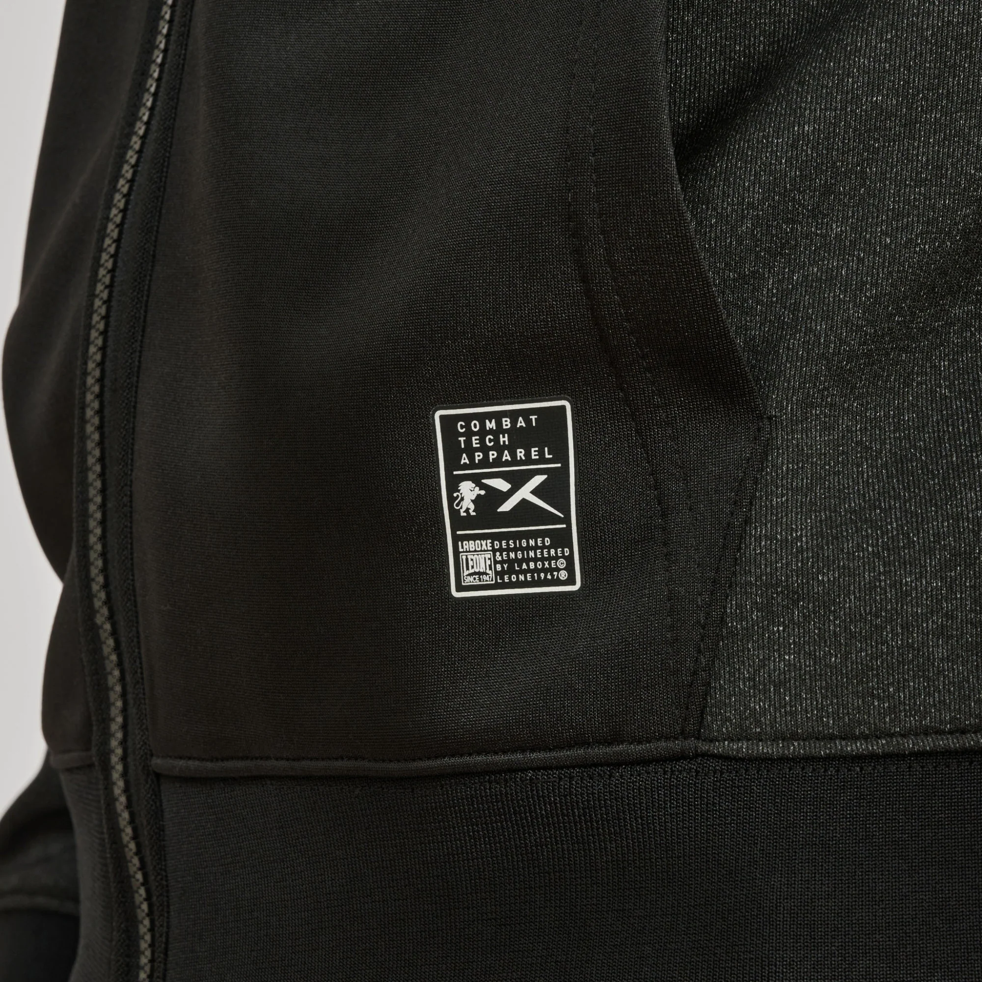 Bluza Leone Melange ABX611 z kapturem  - Image 19