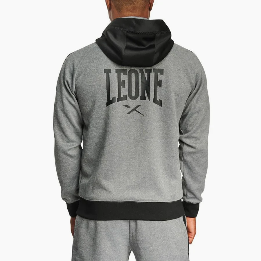 Bluza Leone Melange ABX611 z kapturem  - Image 6
