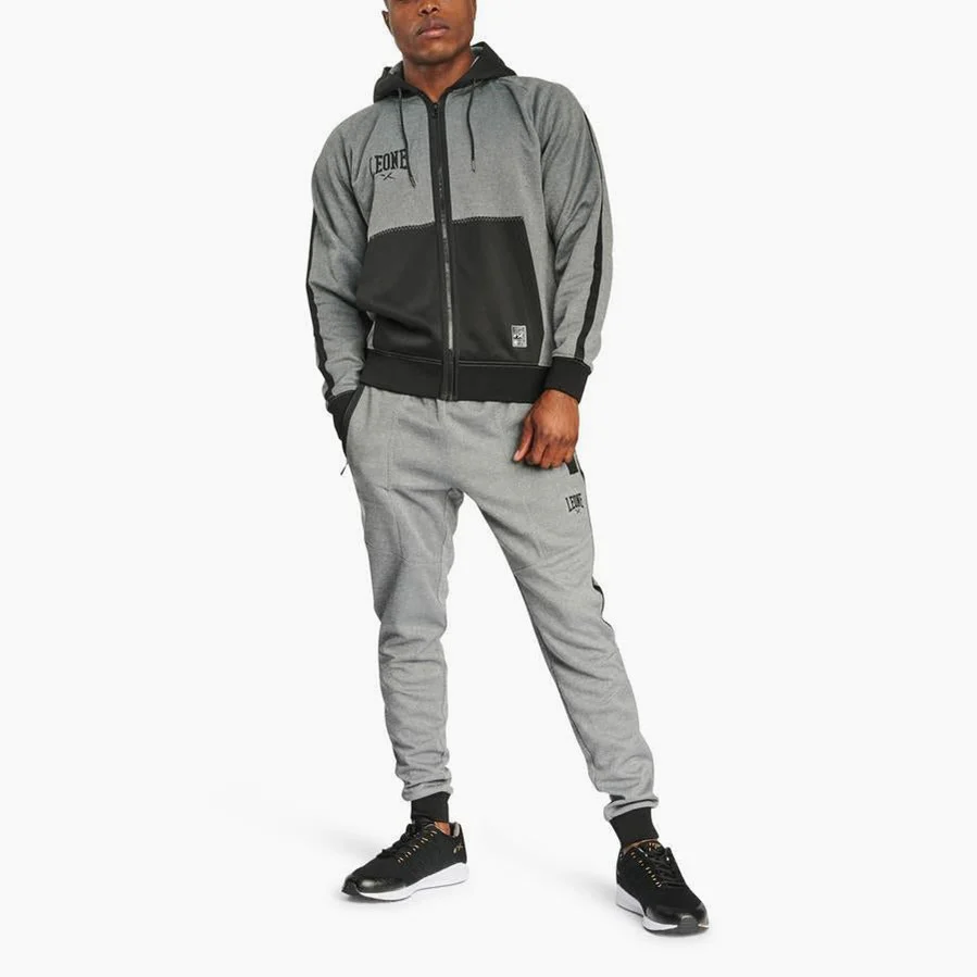 Bluza Leone Melange ABX611 z kapturem  - Image 7
