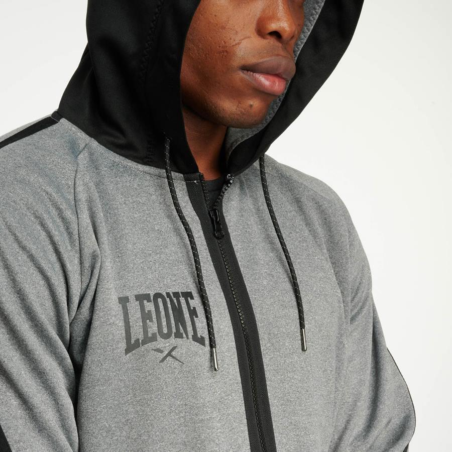 Bluza Leone Melange ABX611 z kapturem  - Image 8