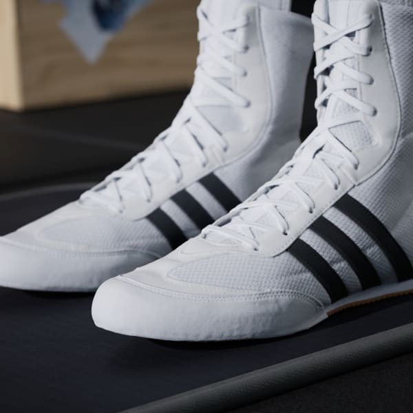 Buty Bokserskie Adidas Box Hog 2 Czarny-biały  - Image 5