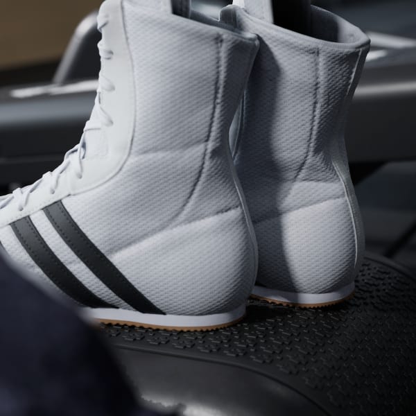Buty Bokserskie Adidas Box Hog 2 Czarny-biały  - Image 6