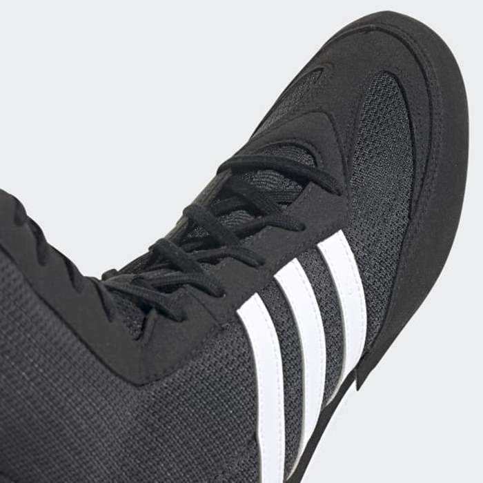 Buty Bokserskie Adidas Box Hog 2 Czarny-biały  - Image 7