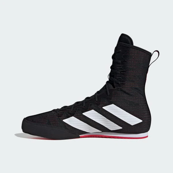 Buty Bokserskie Adidas Box Hog 4 Czarny-biały  - Image 2