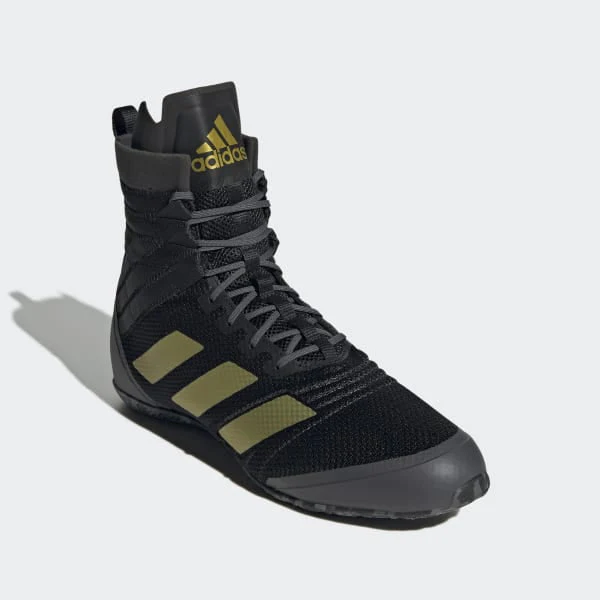 Buty Bokserskie Adidas Speedex 18 Czarny-złoty  - Image 2