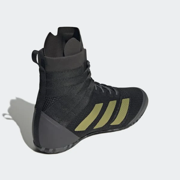 Buty Bokserskie Adidas Speedex 18 Czarny-złoty  - Image 4