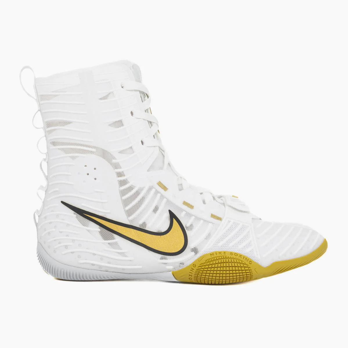 Buty Bokserskie Nike Hyperko 3 biało-złoty  - Image 3