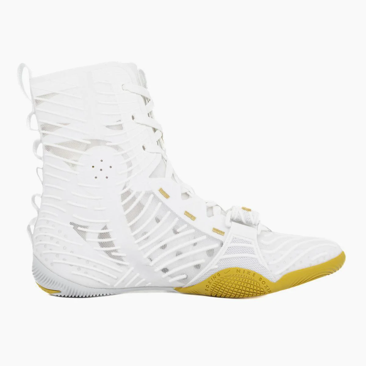 Buty Bokserskie Nike Hyperko 3 biało-złoty  - Image 4