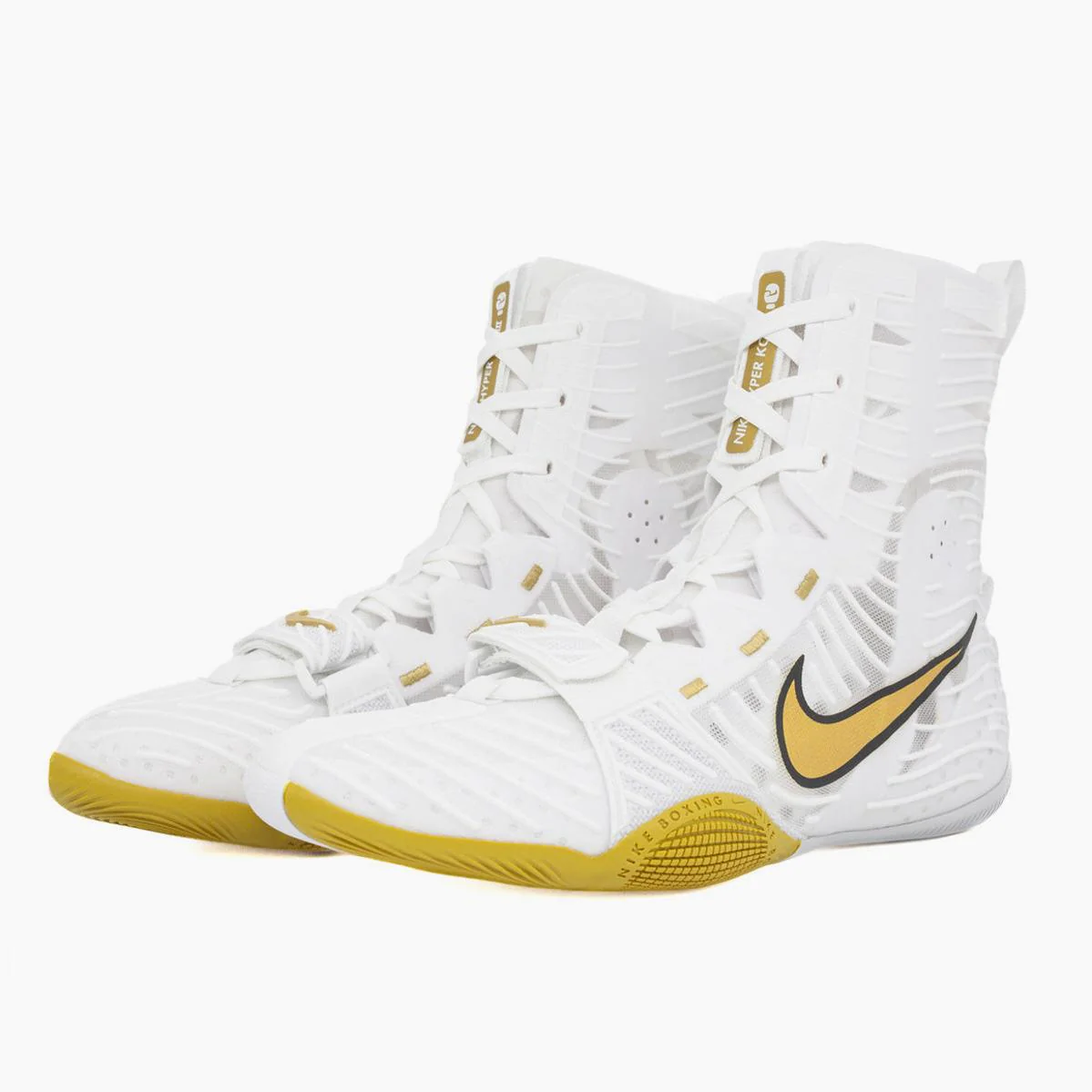 Buty Bokserskie Nike Hyperko 3 biało-złoty  - Image 5