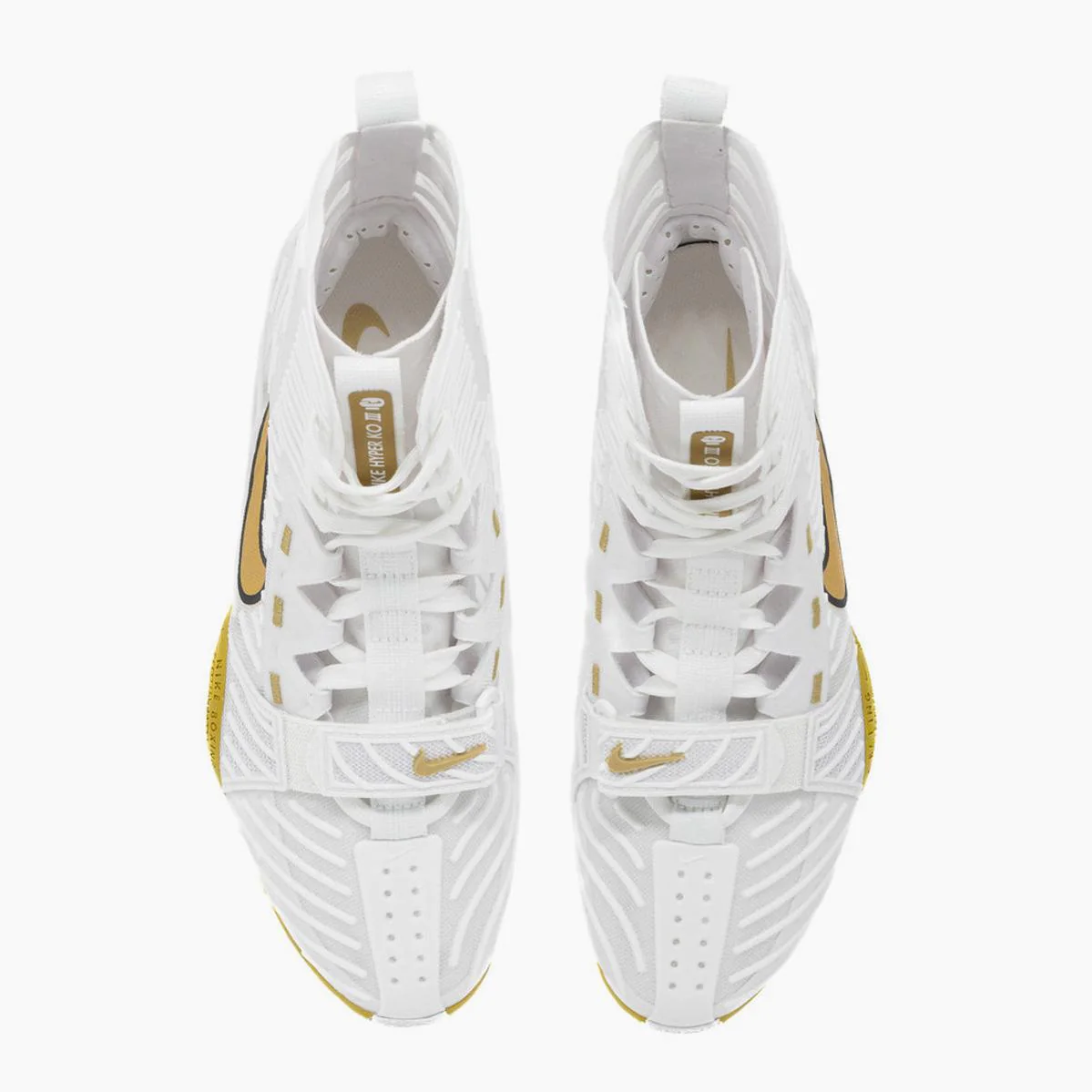Buty Bokserskie Nike Hyperko 3 biało-złoty  - Image 6
