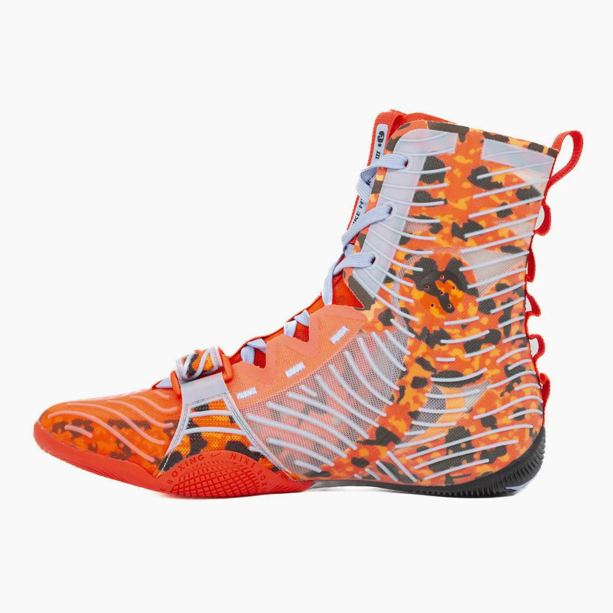 Buty Bokserskie Nike Hyperko 3 SE Bright Crimson-Aluminium  - Image 4