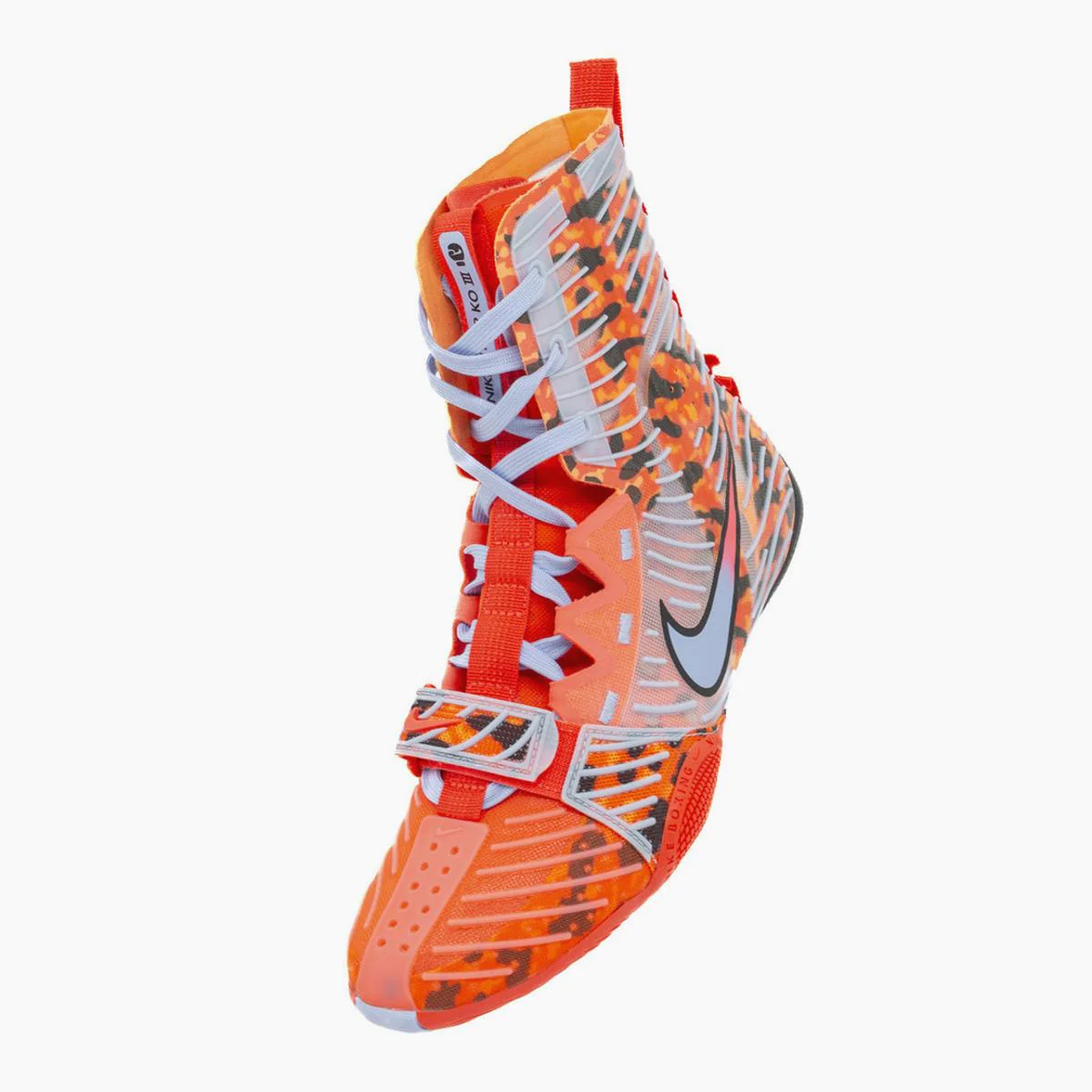 Buty Bokserskie Nike Hyperko 3 SE Bright Crimson-Aluminium  - Image 7