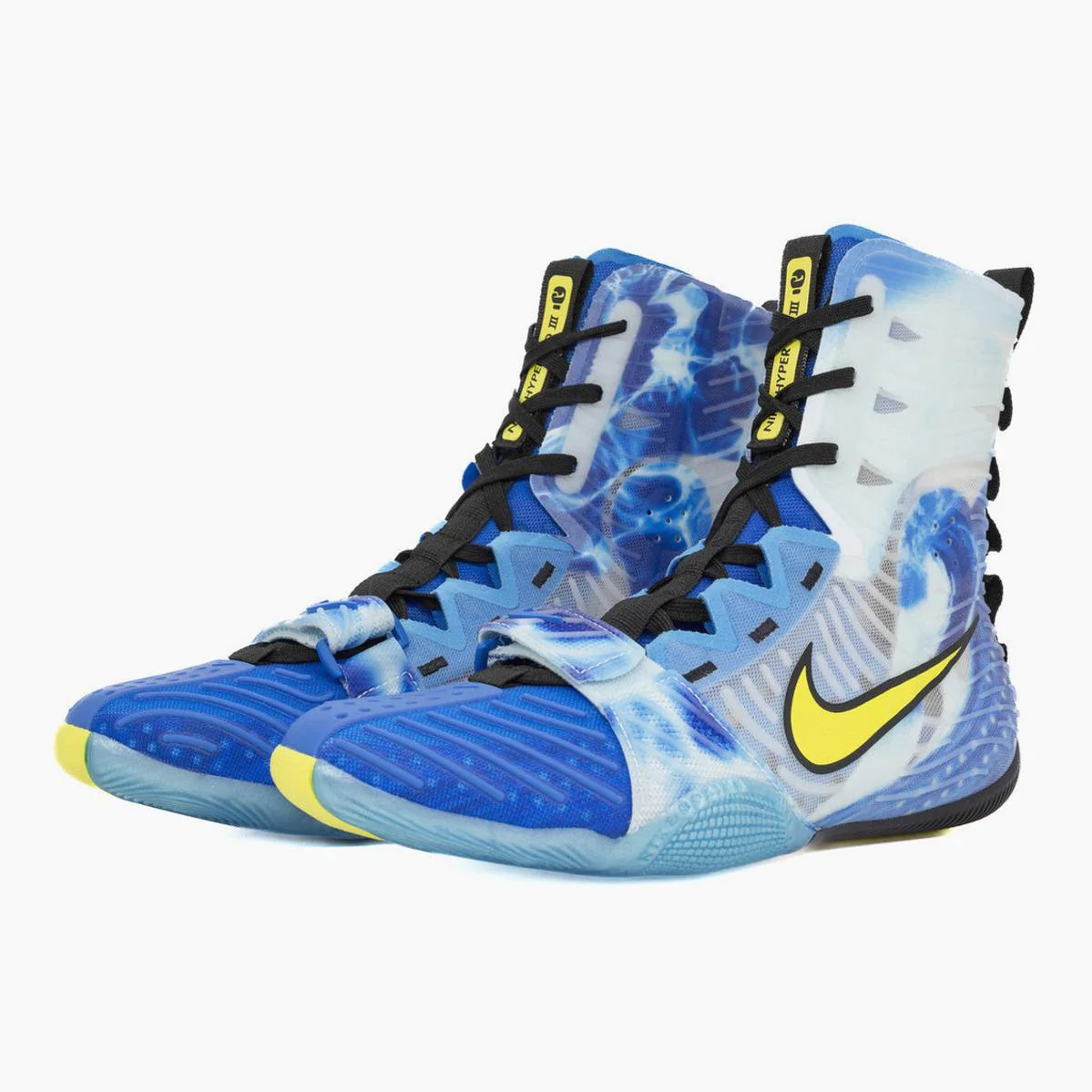 Buty Bokserskie Nike Hyperko 3 SE Photo Blue-Sonic Yellow  - Image 4