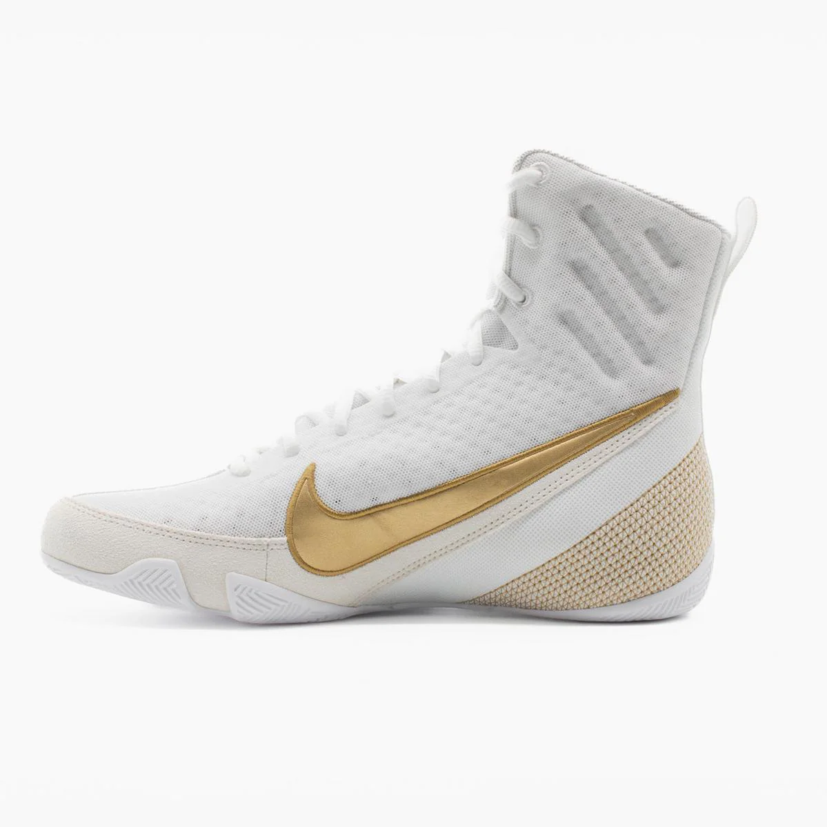Buty Bokserskie Nike Machomai 3 Biało-złoty  - Image 2
