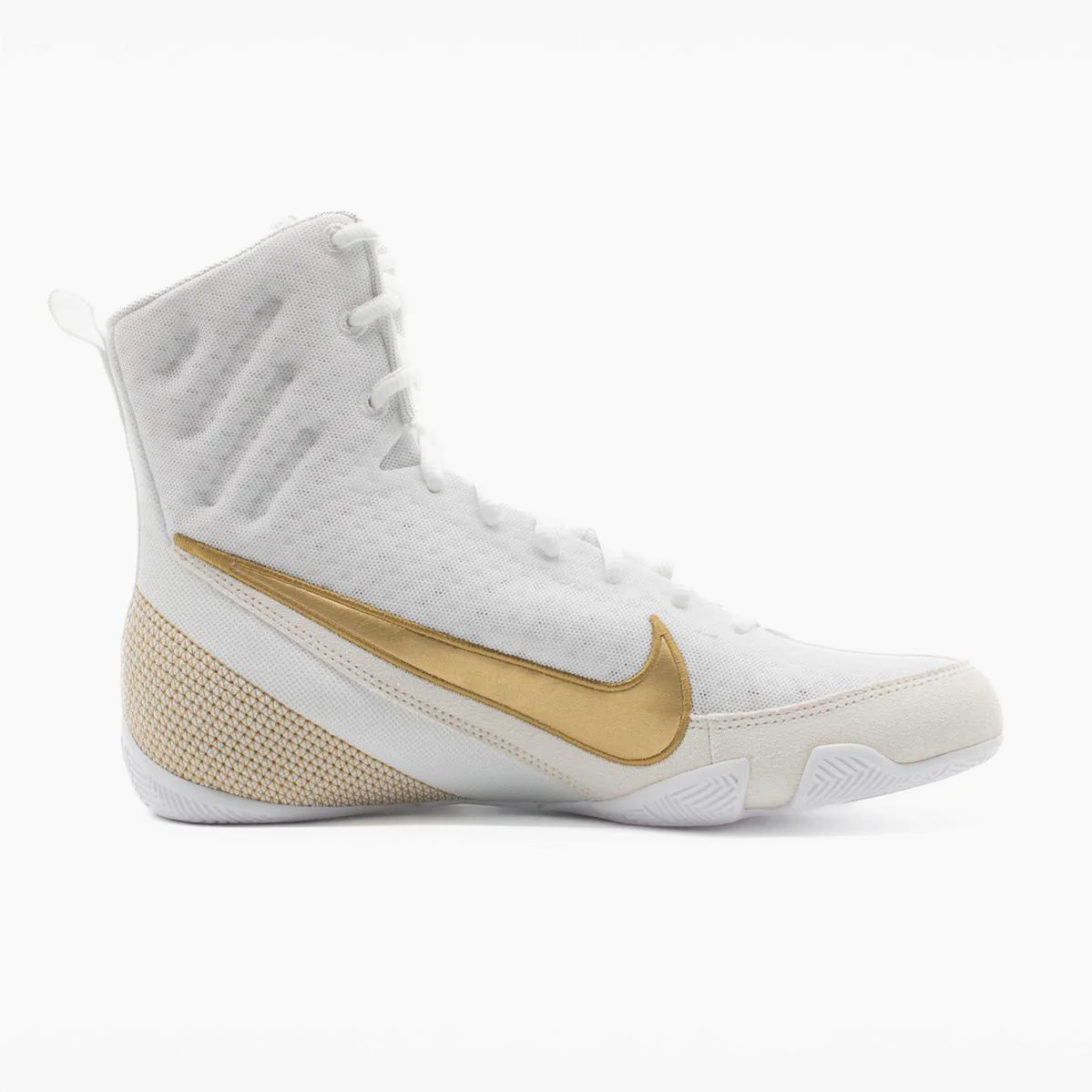 Buty Bokserskie Nike Machomai 3 Biało-złoty  - Image 3