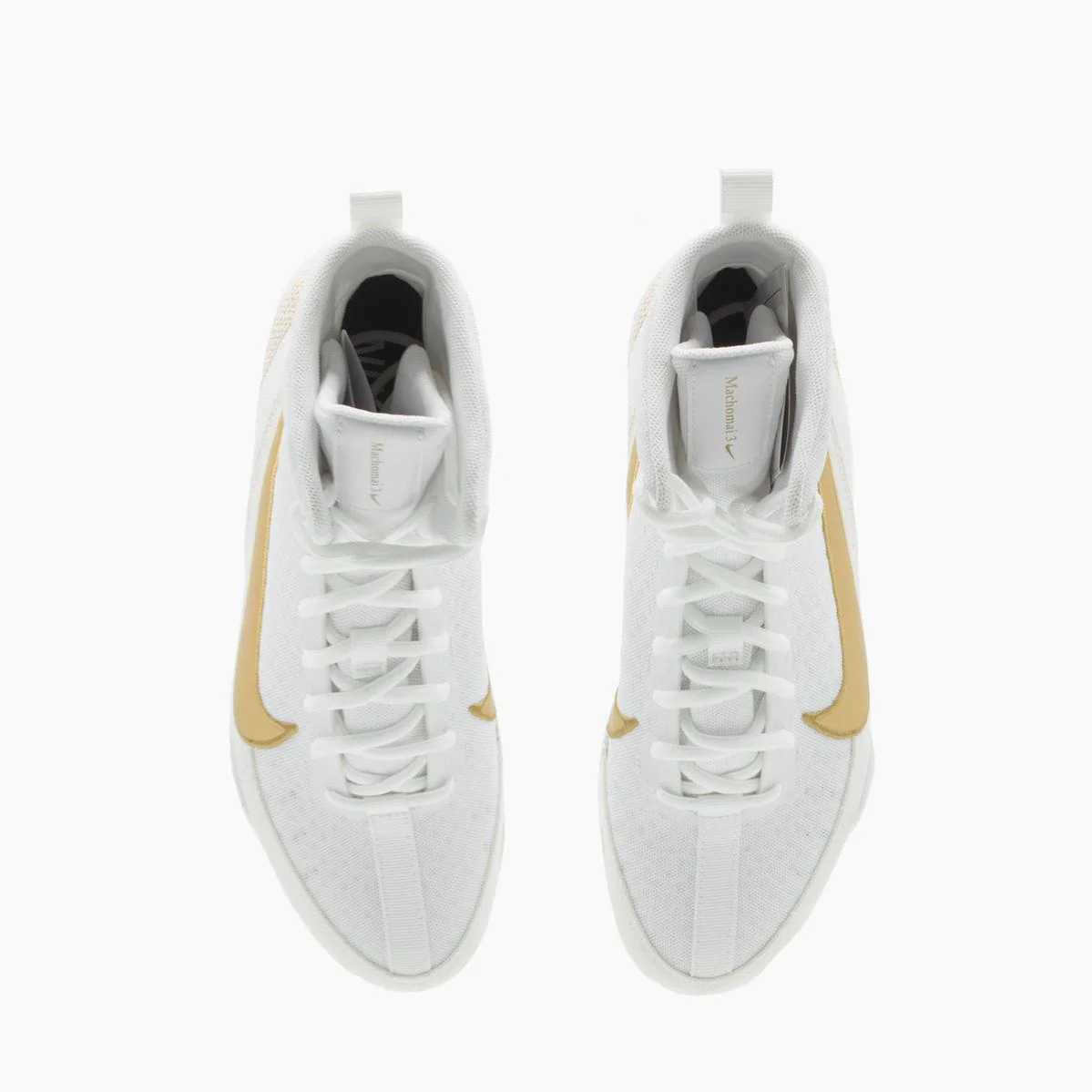 Buty Bokserskie Nike Machomai 3 Biało-złoty  - Image 8