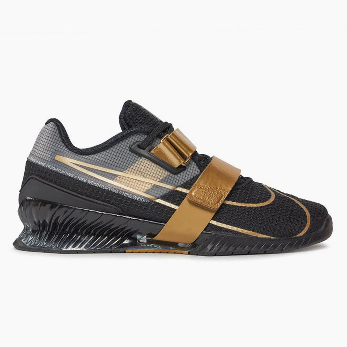 Buty treningowe Nike Romaleos 4 Czarny-złoty  - Image 3