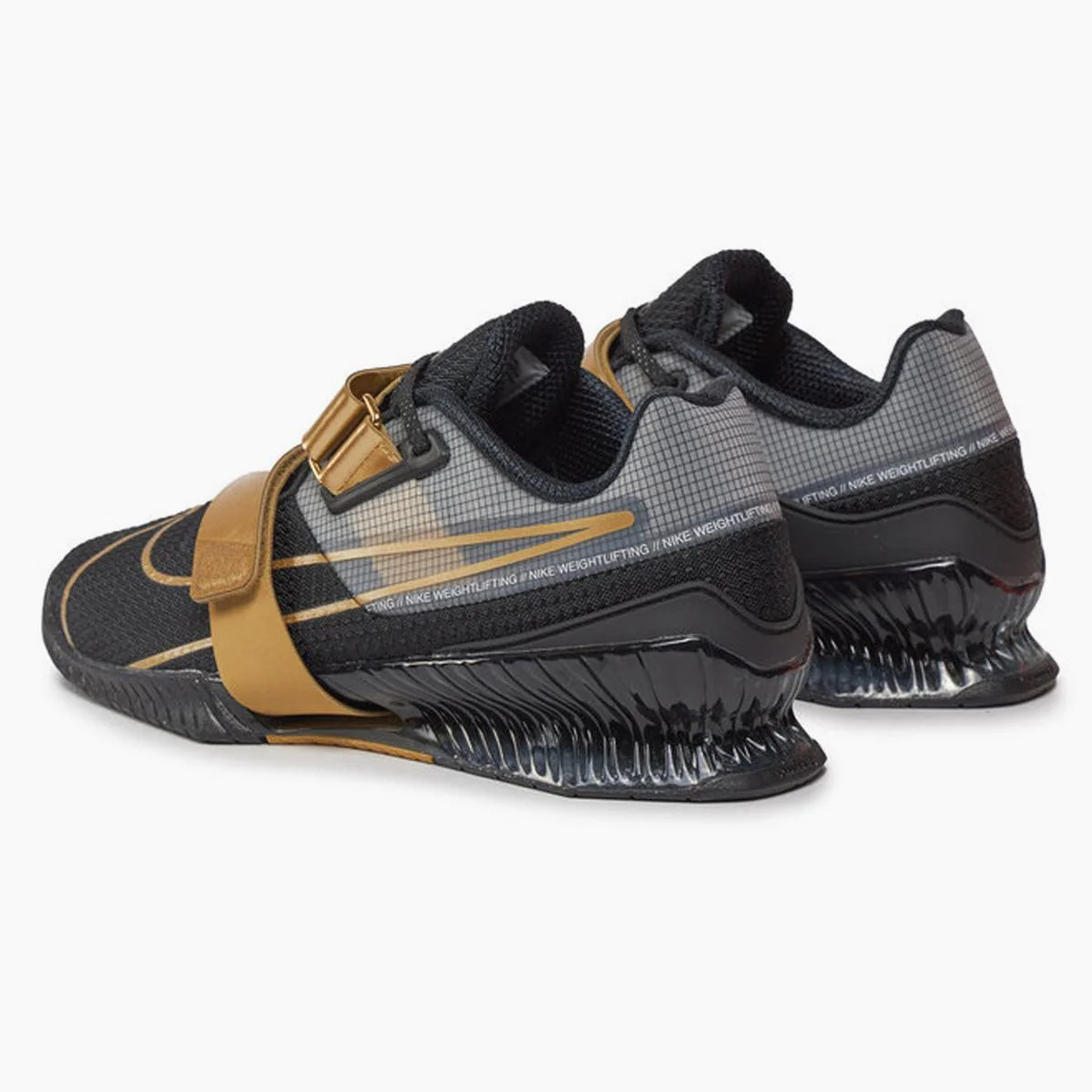 Buty treningowe Nike Romaleos 4 Czarny-złoty  - Image 4