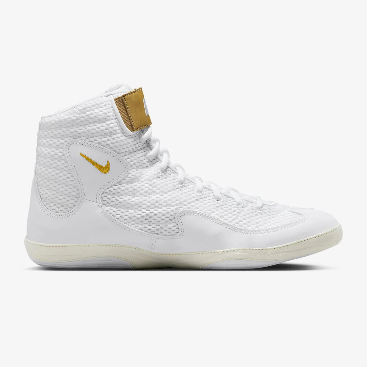 Buty do zapasów-wrestlingu Nike Inflict 3 Biało-Złote  - Image 3