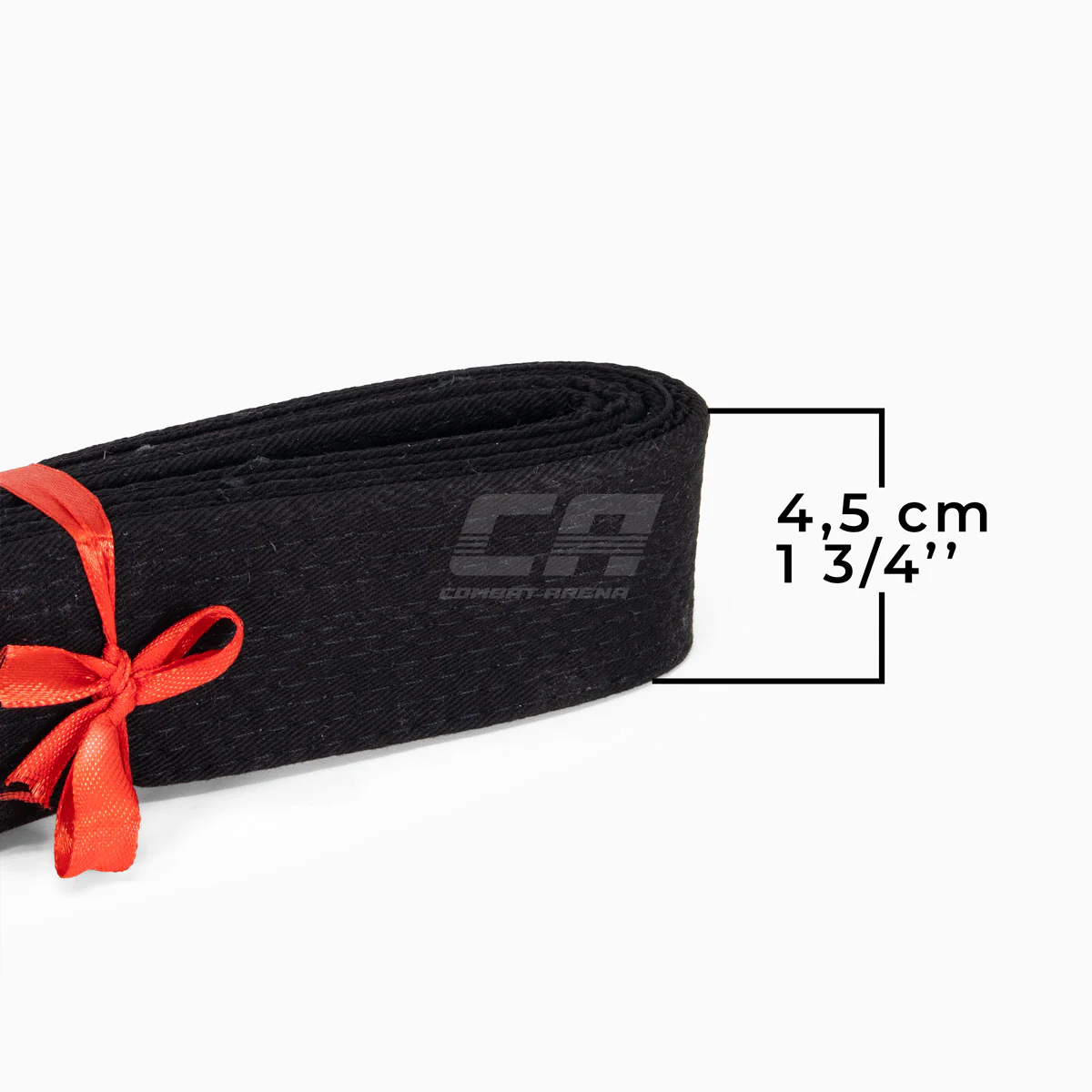 Czarny pasek Arawaza Bawełna 44 mm  - Image 3