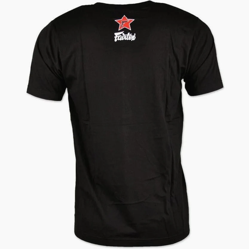 T-shirt Fairtex Vintage TS4 Czarna  - Image 5