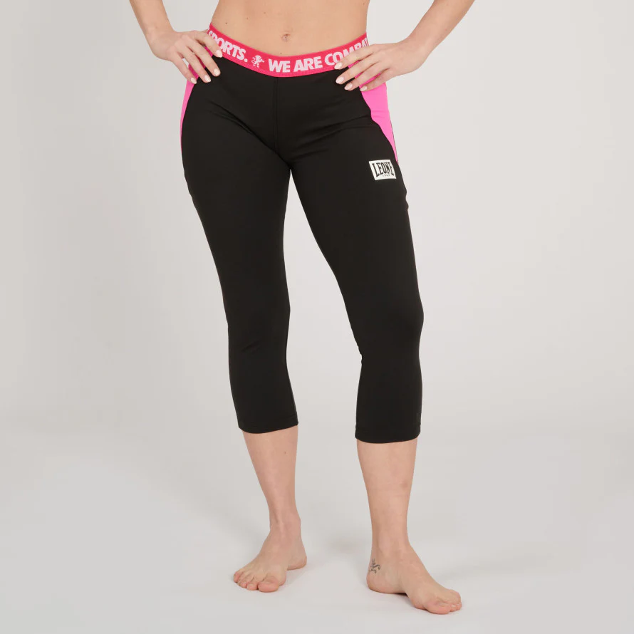 Legginsy capri Kobieta Leone Logo Wacs ABX149  - Image 2