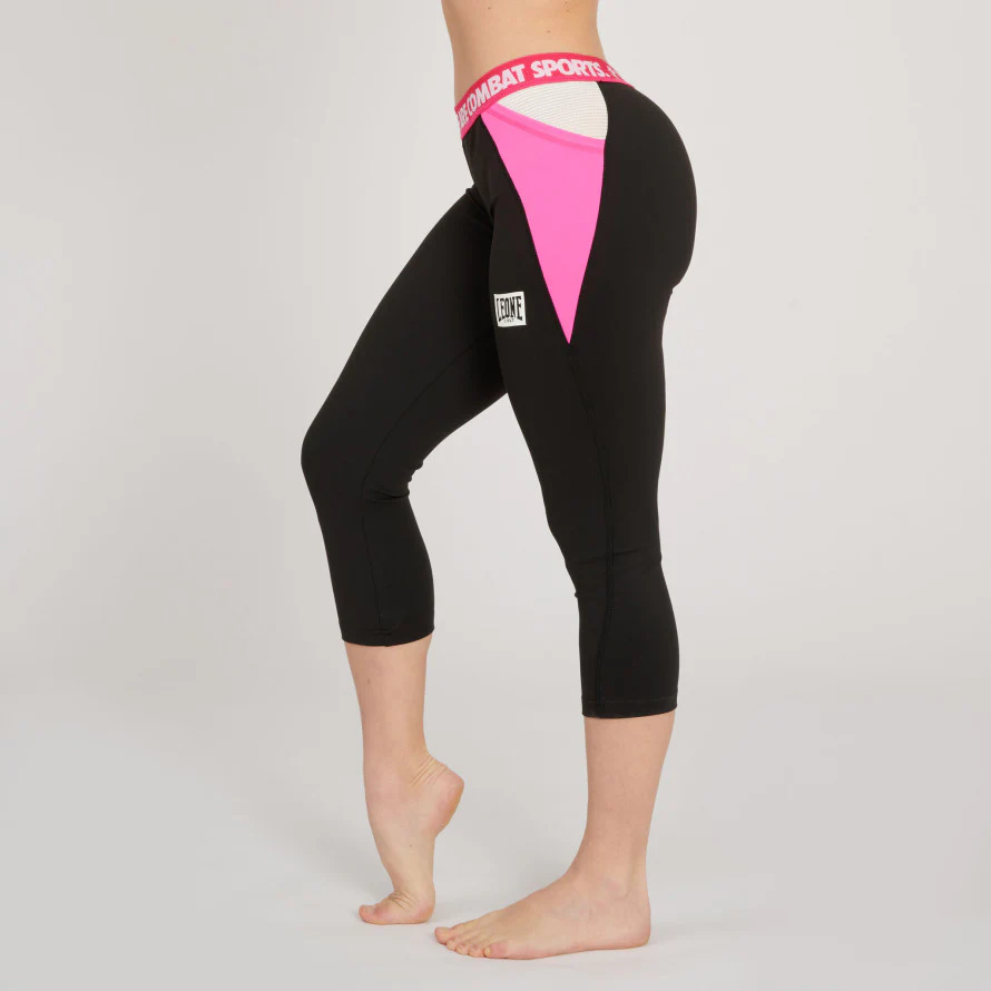Legginsy capri Kobieta Leone Logo Wacs ABX149  - Image 3