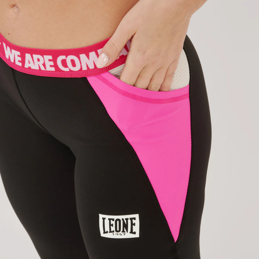 Legginsy capri Kobieta Leone Logo Wacs ABX149  - Image 5