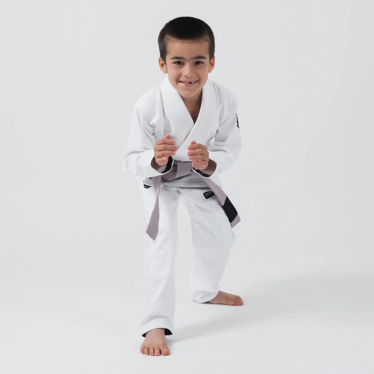 Gi BJJ Dziecko Kingz Kore V2 IBJJF Biały  - Image 3
