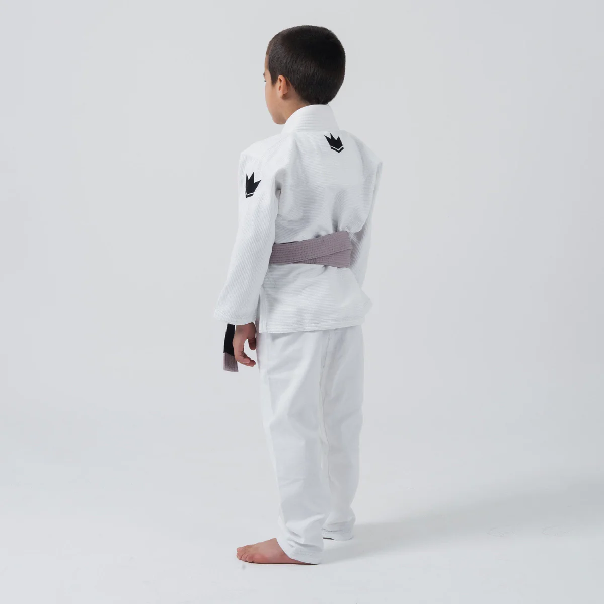 Gi BJJ Dziecko Kingz Kore V2 IBJJF Biały  - Image 4