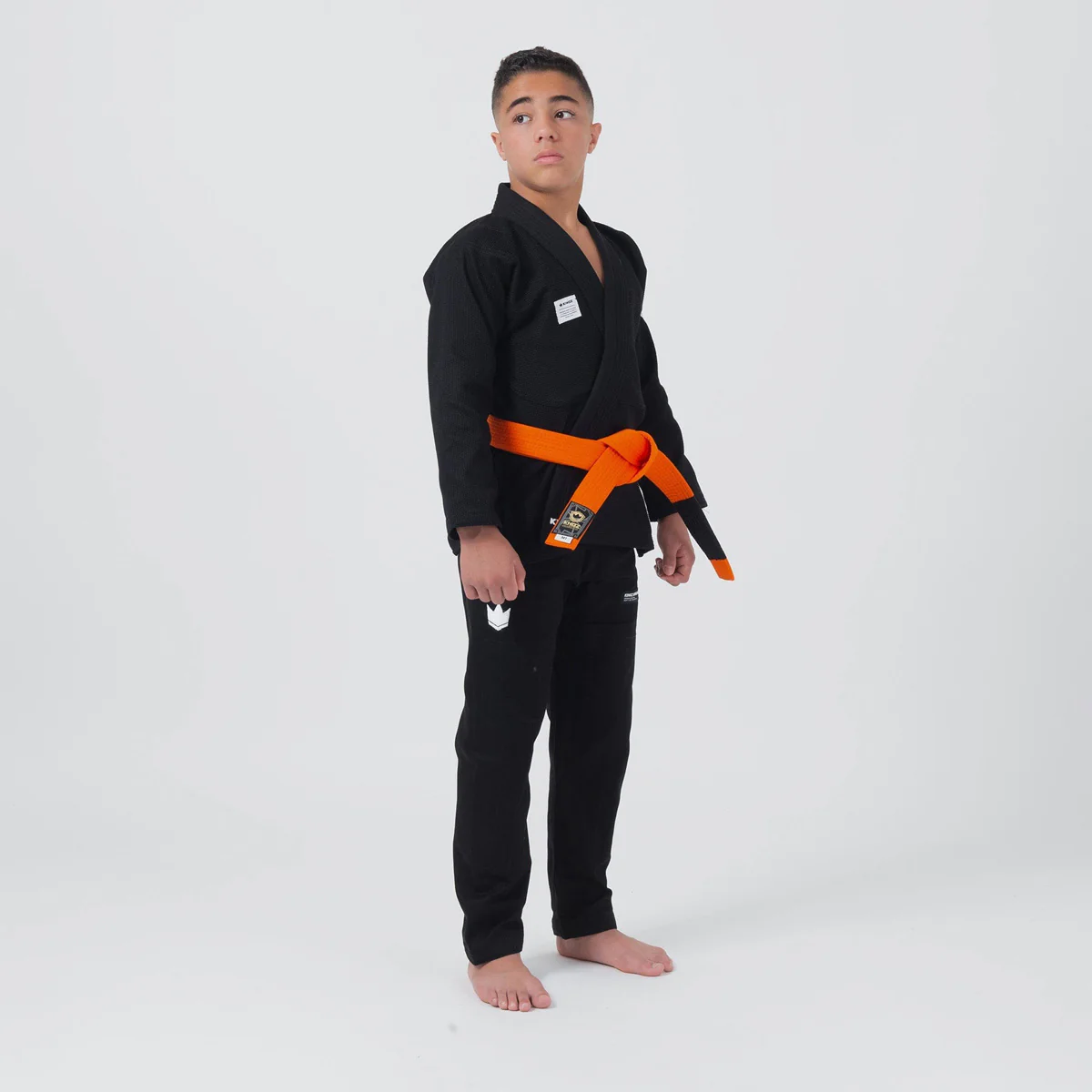 Gi BJJ Dziecko Kingz Kore V2 IBJJF Czarny  - Image 3